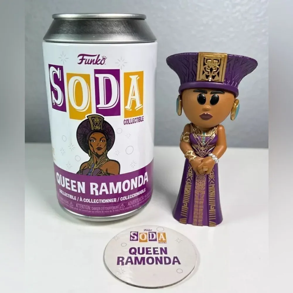 NWT Funko Soda Marvel Queen Ramonda Black Panther Factory Sealed- Vinyl Figurine